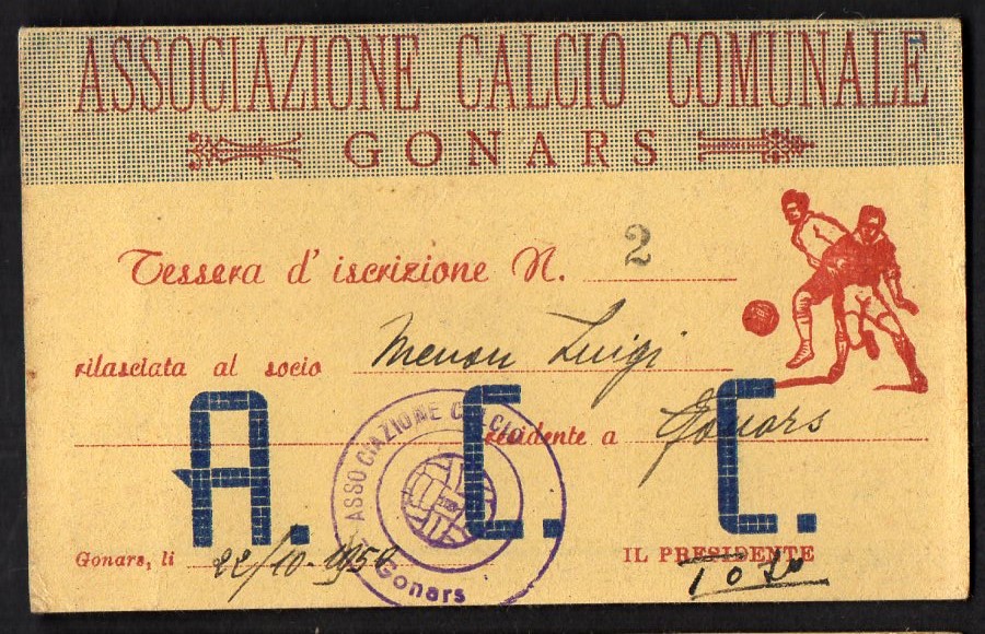 A.C.C. Gonars 1950-51